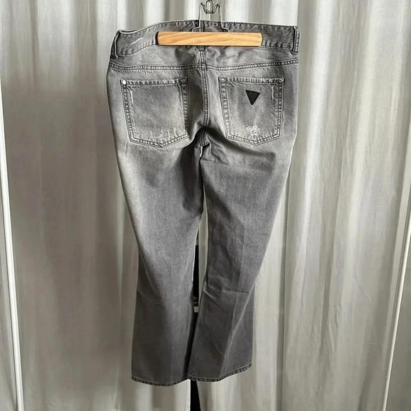 Boyfriend Distressed Mid-rise Y2K Jeans, Size  30 - Picture 10 of 12